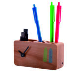 ساعت رو میزی چوبی تمپو