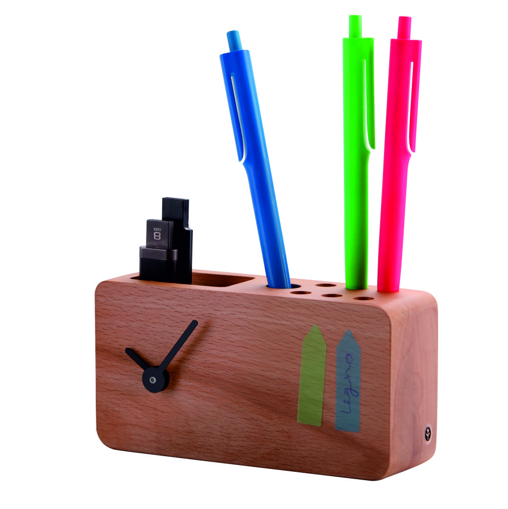 TEMPO Clock ساعت رو میزی چوبی تمپو - تصویر 1