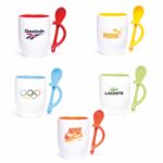 ماگ سرامیکی قاشق دار 420 - تصویر 2